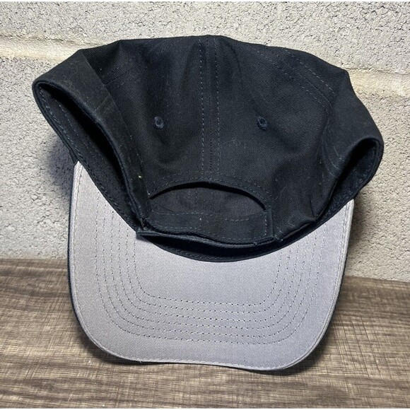 Unisex Adult Navy Blue Hard Rock Cafe Denver American Flag Adjustable Hat Cap - Picture 3 of 4